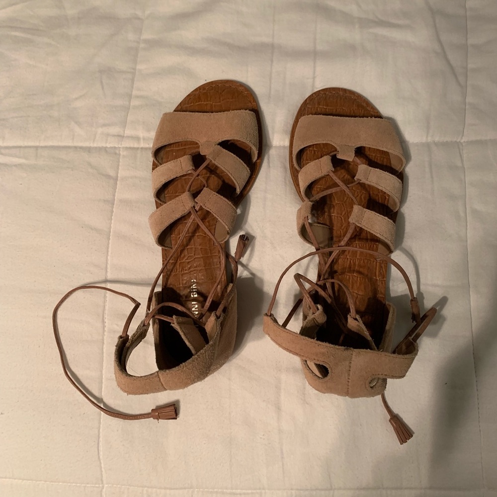 Pinkish/tan color gladiator sandals
